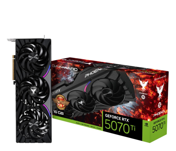 GAINWARD GeForce RTX 5070 Ti Phoenix-S GS 16GB GDDR7 - 1335471 - zdjęcie
